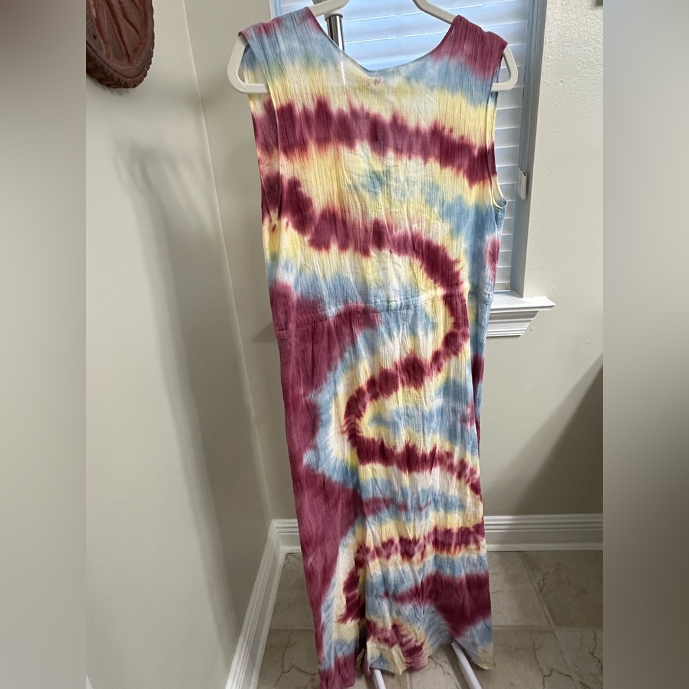 Tie-Dye Swim Coverup - Picture 2 of 6